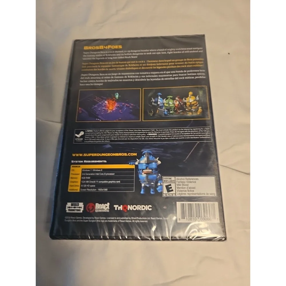 Super Dungeon Bros - PC Windows / Steam -‎ BRAND NEW - FACTORY SEALED
